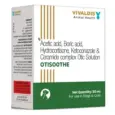 Buy Vivaldis Otisoothe gentle ear care drops online - PetMedicine.co