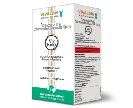 Buy Vivaldis Viv Keto Spray 100 ML for pets online – PetMedicine.co