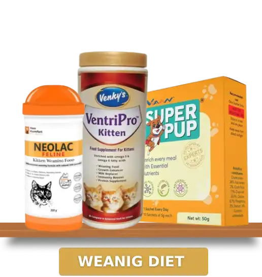 Weanind Diet at PetMedicine.co
