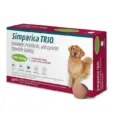 Zoetis Simparica Trio Large Chewable for Dogs 20-40kg | PetMedicine.co