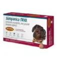 Zoetis Simparica Trio Small for dogs 5–10kg at PetMedicine.co