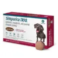 Zoetis Simparica Trio XL for dogs 40-60kg chewable tablet PetMedicine.co