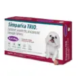 Zoetis Simparica Trio XS chewable tablet for dogs 2.5-5 kg at PetMedicine.co