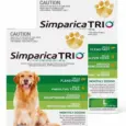 Zoetis Simparica Trio XS chewable tablet for dogs 2.5-5 kg at PetMedicine.co