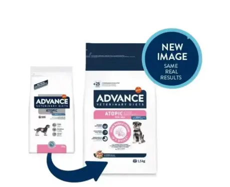 Veterinary dog food for sensitive skin Affinity Advance Atopic Mini – PetMedicine.co