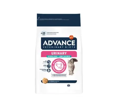Affinity Advance Urinary Sterilized Low Calorie Cat Dry Food 1.25kg from PetMedicine.co