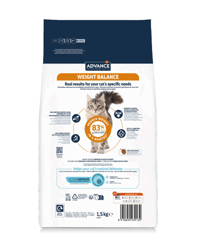 Veterinary Cat Food for Weight Control – Affinity Advance Weight Balance – PetMedicine.co