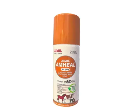 Aimil Amheal spray for dogs cats farm animals wound care PetMedicine.co