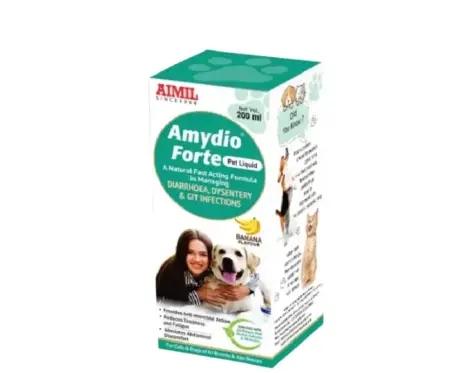 Aimil Amydio Forte supplement for dogs and cats 200ml PetMedicine.co