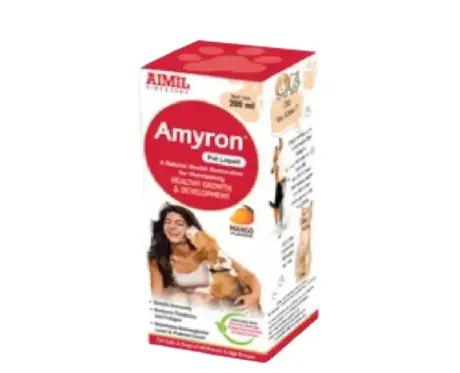 Aimil Amyron liquid supplement for dogs and cats 200ml PetMedicine.co