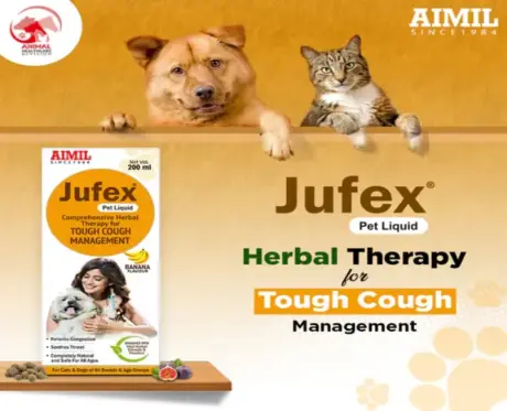 Shop Aimil Jufex 100ml Cough Relief for Pets – PetMedicine.co
