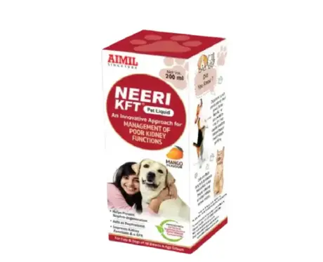 Aimil Neeri KFT Pet Liquid 200ml for Dogs and Cats Kidney Care PetMedicine.co