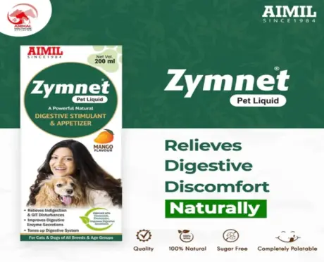 Buy Aimil Zymnet digestive supplement for pets online PetMedicine.co