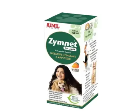 Aimil Zymnet liquid supplement for dogs and cats 200ml at PetMedicine.co