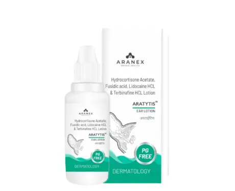 Aranex Aratytis Ear Lotion 15ml for Dogs – PetMedicine.co