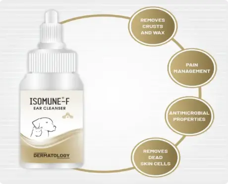 Buy Aranex Isomune F Ear Cleanser online - PetMedicine.co