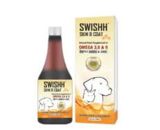 Aranex Swishh Skin & Coat Syrup for dogs and cats 200ml PetMedicine.co