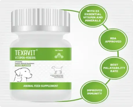 Buy Aranex Texavit Pet Supplement 30 Tablets Online – PetMedicine.co