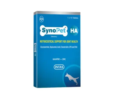 Intas Synopet HA tablets for dogs and cats joint care - PetMedicine.co