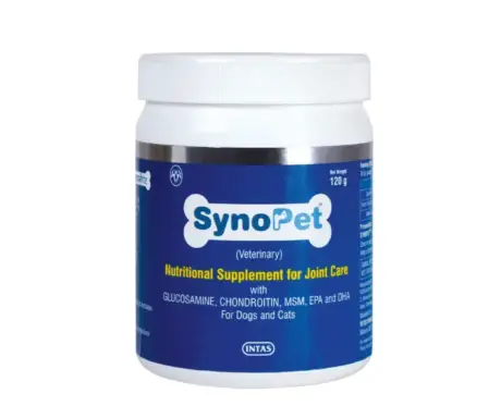 Intas Synopet Powder for Dogs and Cats 120gms Joint Support – PetMedicine.co