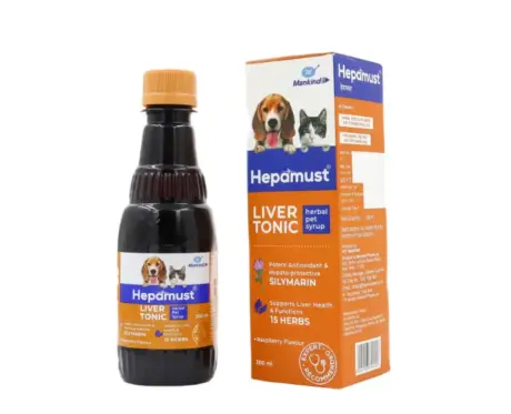 Mankind Hepamust liver tonic for dogs and cats 200ml – PetMedicine.co