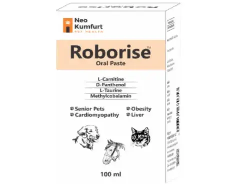 Buy Neo Kumfurt Roborise Plus oral paste 100ml for pets online PetMedicine.co