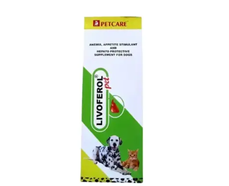 Petcare Livoferol Liver Tonic Appetite Booster for Dogs and Cats, 200 ML atPetmedicine.co