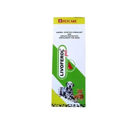 Petcare Livoferol liver tonic for dogs and cats 200ml - PetMedicine.co