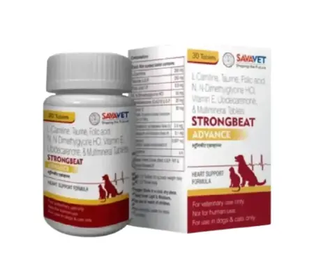 Buy Savavet Strongbeat tablets for dogs & cats online - PetMedicine.co
