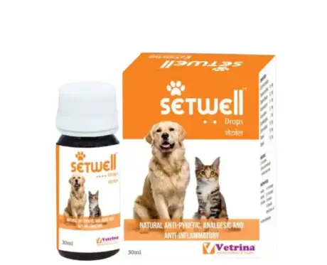 Vetrina Setwell Drops for dogs and cats joint health 30ml supplement PetMedicine.co