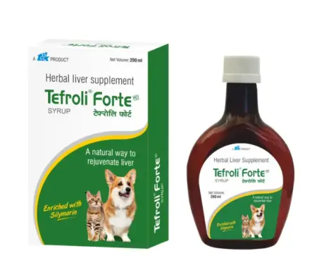 Ttk Tefroli Forte Herbal Liver Syrup 200ml for Dogs - PetMedicine.co