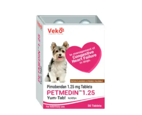 Veko Petmedin 1.25 MG Tablets for Dogs 30 Pack – PetMedicine.co