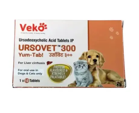 Veko Ursovet 300 Tablets for Dogs and Cats PetMedicine.co
