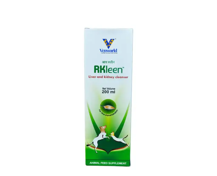 Venkys RKleen Syrup for liver and kidney support in pets – PetMedicine.co