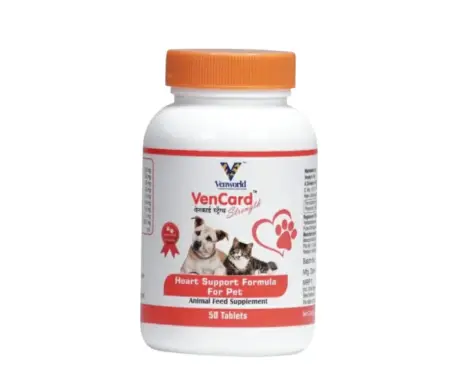 Venkys Vencard tablets for dogs and cats heart support – PetMedicine.co