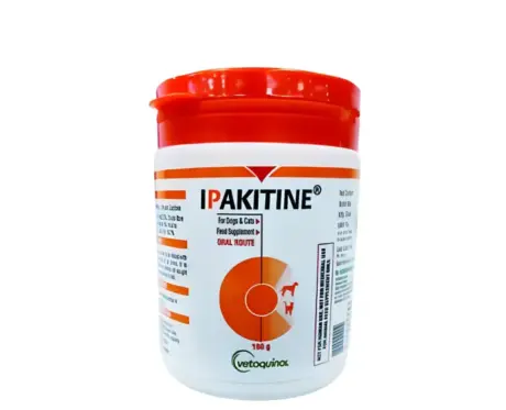 Vetoquinol Ipakitine for Dogs and Cats 180gm Kidney Supplement PetMedicine.co