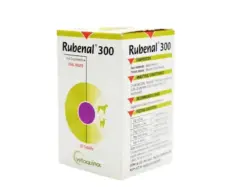 Vetoquinol Rubenal 300 Kidney Support Tablets for Dogs and Cats PetMedicine.co