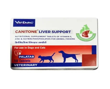 Virbac Canitone liver support tablets for dogs and cats – PetMedicine.co