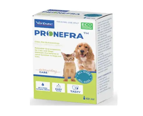 Buy Virbac Pronefra Liquid Supplement for Dogs & Cats – PetMedicine.co