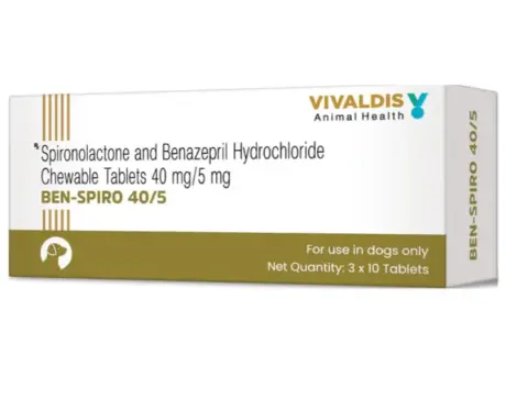 Vivaldis Ben Spiro 30 tablets for dogs heart care PetMedicine.co