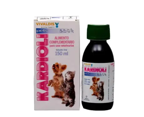 Vivaldis Kardioli Syrup 150ml for Dogs and Cats Heart Health Supplement PetMedicine.co