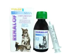 Vivaldis Renalof Syrup for dogs and cats 150ml PetMedicine.co