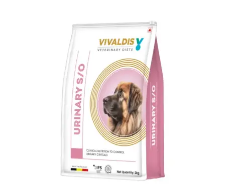 Vivaldis Urinary S/O Dog Dry Food pack online at PetMedicine.co