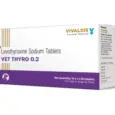 Buy Vivaldis Vet Thyro 0.2 Levothyroxine tablets online for pets PetMedicine.co