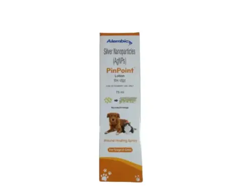 Alembic Pinpoint Spray wound healing for dogs and cats 75ml PetMedicine.co