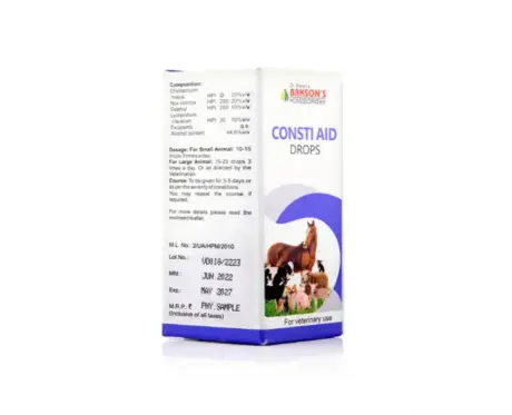 Bakson Veterinary Consti Aid homeopathic drops 30ml – PetMedicine.co