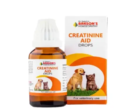 Bakson Veterinary Creatinine Aid Drops 30ml for Cats and Dogs PetMedicine.co