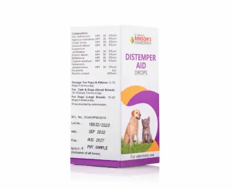 Buy Bakson Veterinary Distemper Aid Online for Dogs & Cats – PetMedicine.co
