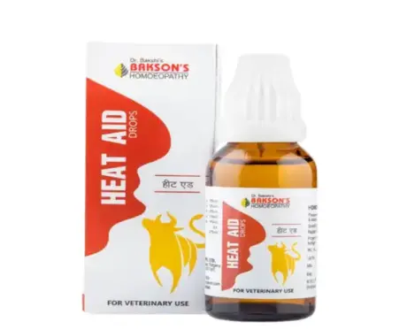 Bakson Veterinary Heat Aid Drops 30ml for Dogs Cats Farm Animals PetMedicine.co