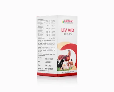 Buy Bakson Veterinary Liv Aid Liver Care Drops Online - PetMedicine.co